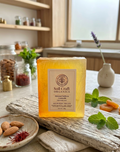 Organic Almond Saffron Goatmilk Handmade Soap 100g